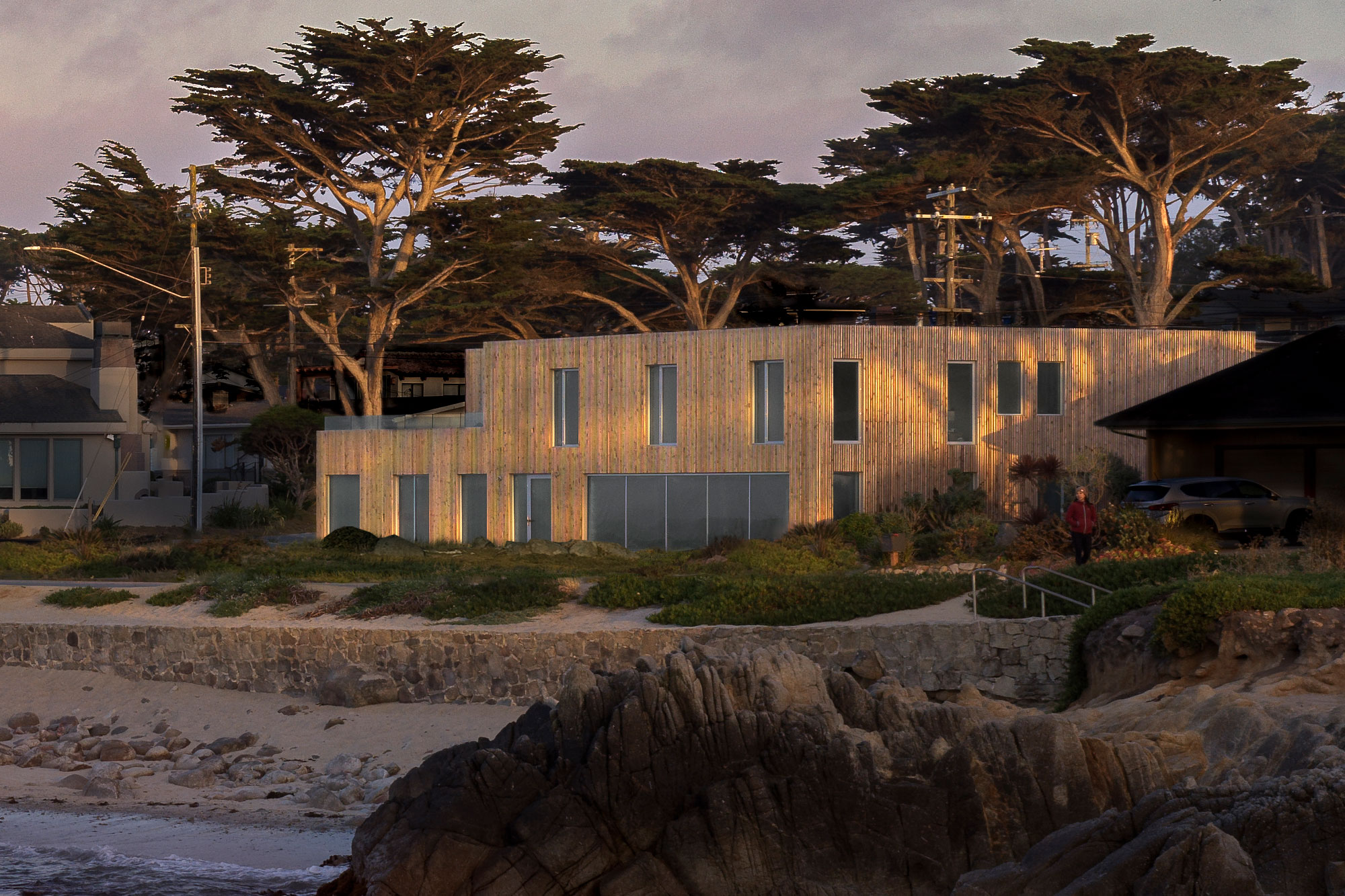 Ocean View Beach House Close Up